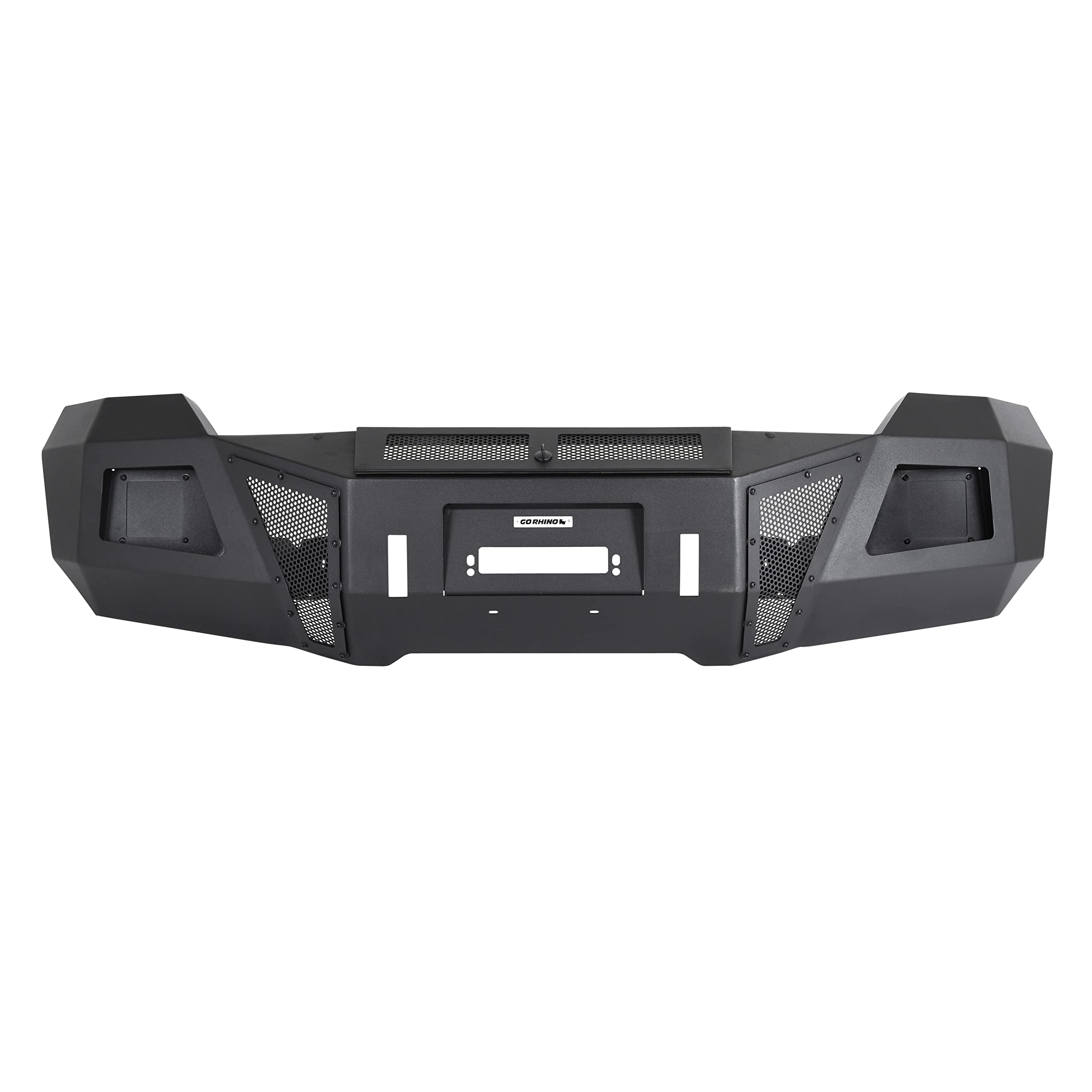 Go Rhino Front Bumper BR11 | Mild Steel, Textured Black | 24376T | Fits 2011-2016 Ford F-250, F-350 Super Duty