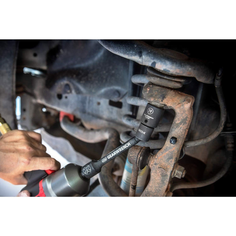 GEARWRENCH x-Core 1/2" Drive Pinless Universal Joint Impact Extension Set 6", 9" & 12" - 84721N