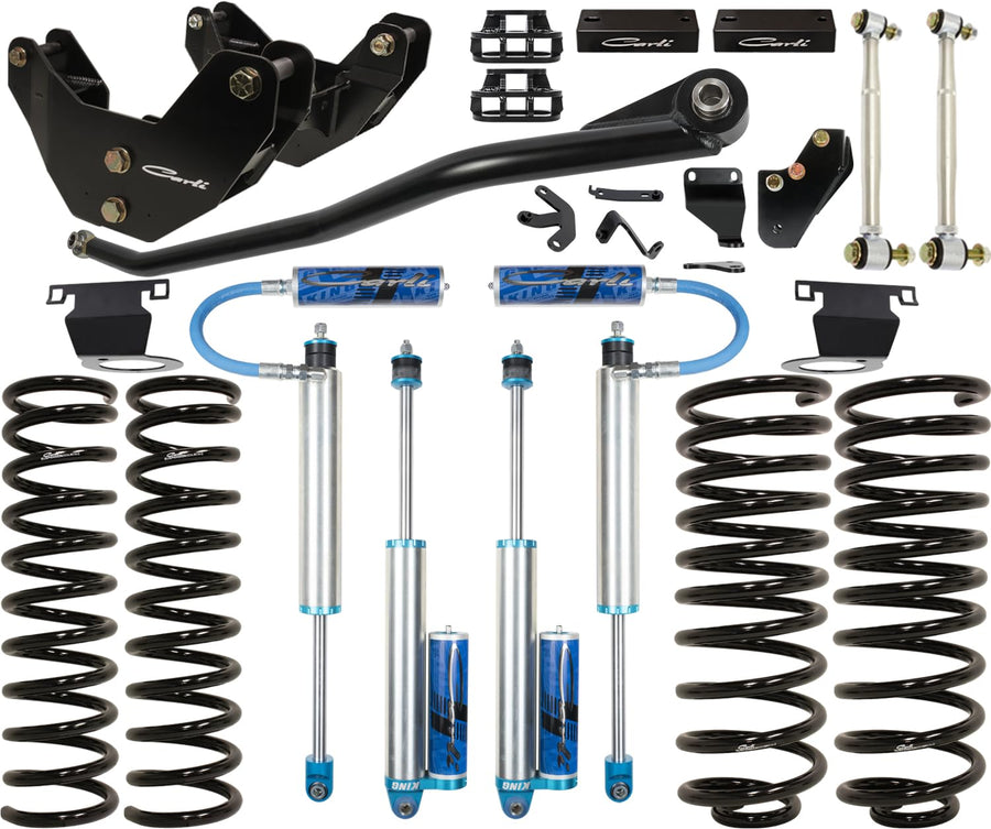 Pintop Carli 2.5 Leveling System, Base, 3” Lift, 2014-18 Ram 2500, Gas