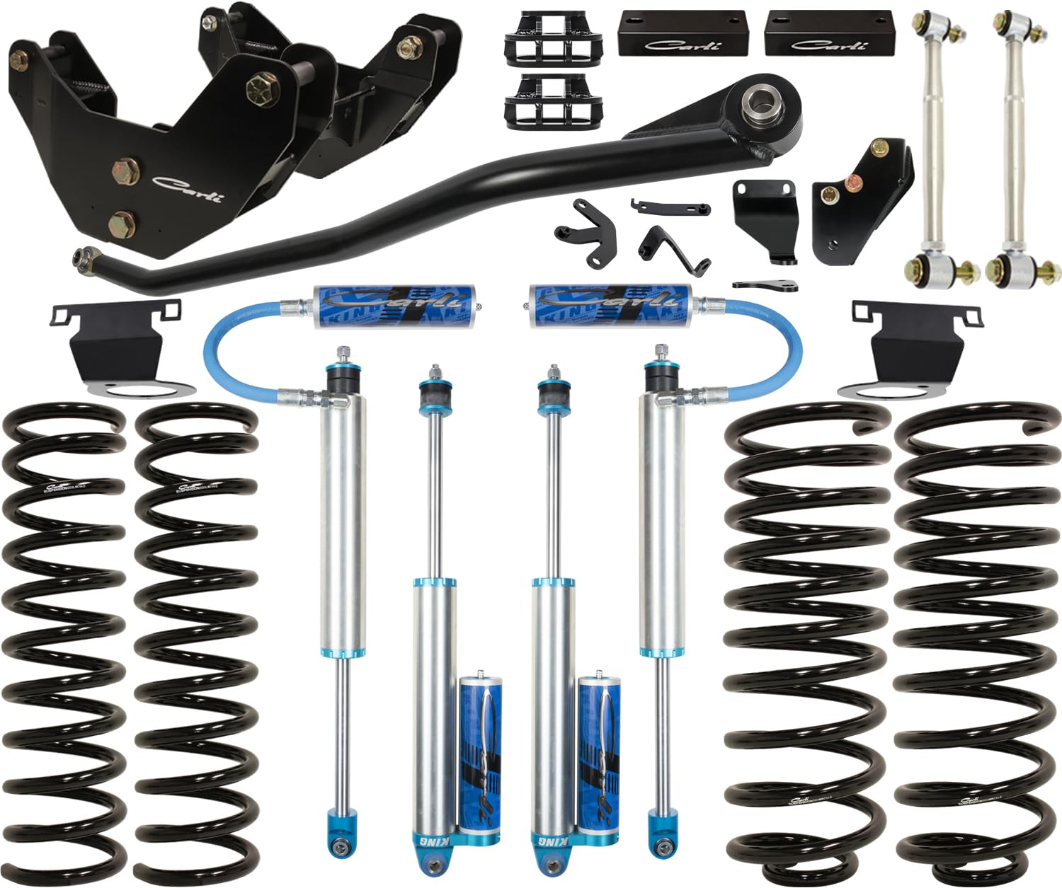 2.5 Carli Pintop Leveling System, Base, 3” Lift, 2014-18 Ram 2500, Gas, R2 Coil