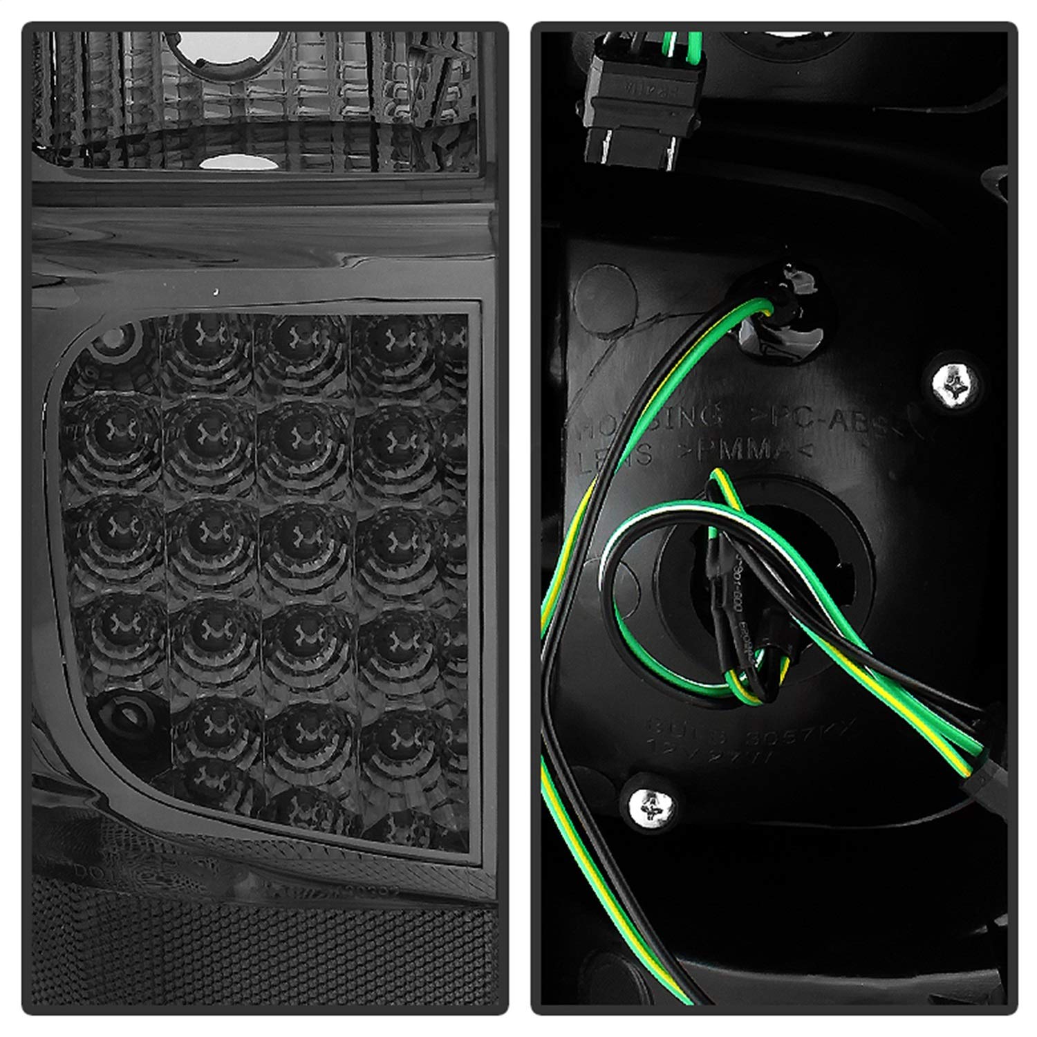 Tail Light Xtune ALT-JH-CSUB07-LED-G2-SM (Chevy Suburban/Tahoe 07-14 / GMC Yukon/Yukon Denali 07-14 - LED s - Smoked)