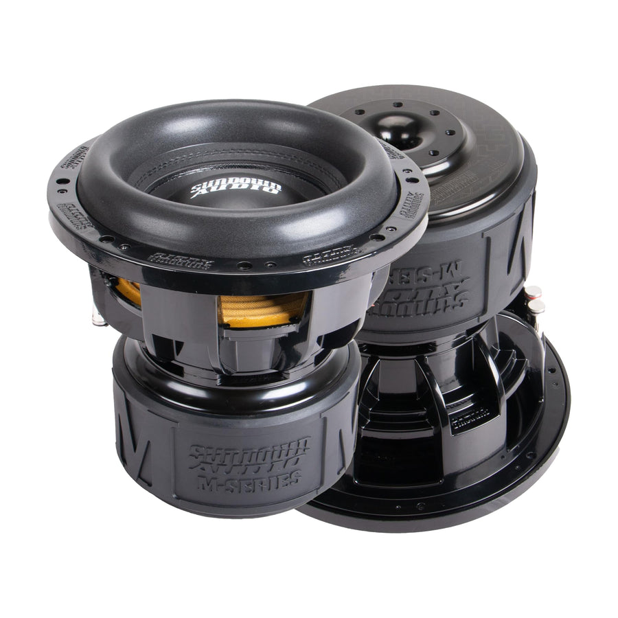 10" Sundown Audio M-10 D2 Car Subwoofer – 2000W RMS/4000W Peak, Dual 2-Ohm, 3" Aluminum VC, 35mm Xmax, Mega-Roll Surround, Low-Distortion Bass for Pro Systems