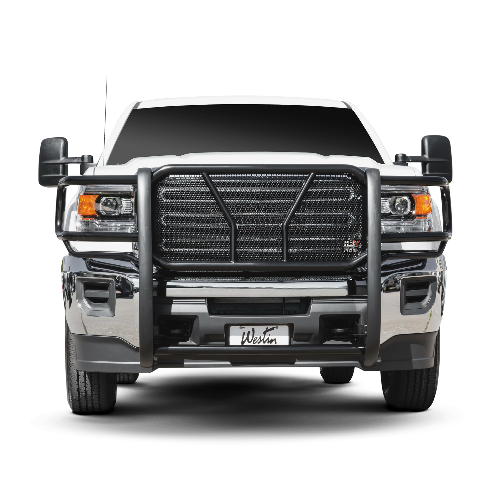 57-3795 Westin HDX 1-Piece Grille Guard fits 2015-2019 Sierra 2500 3500