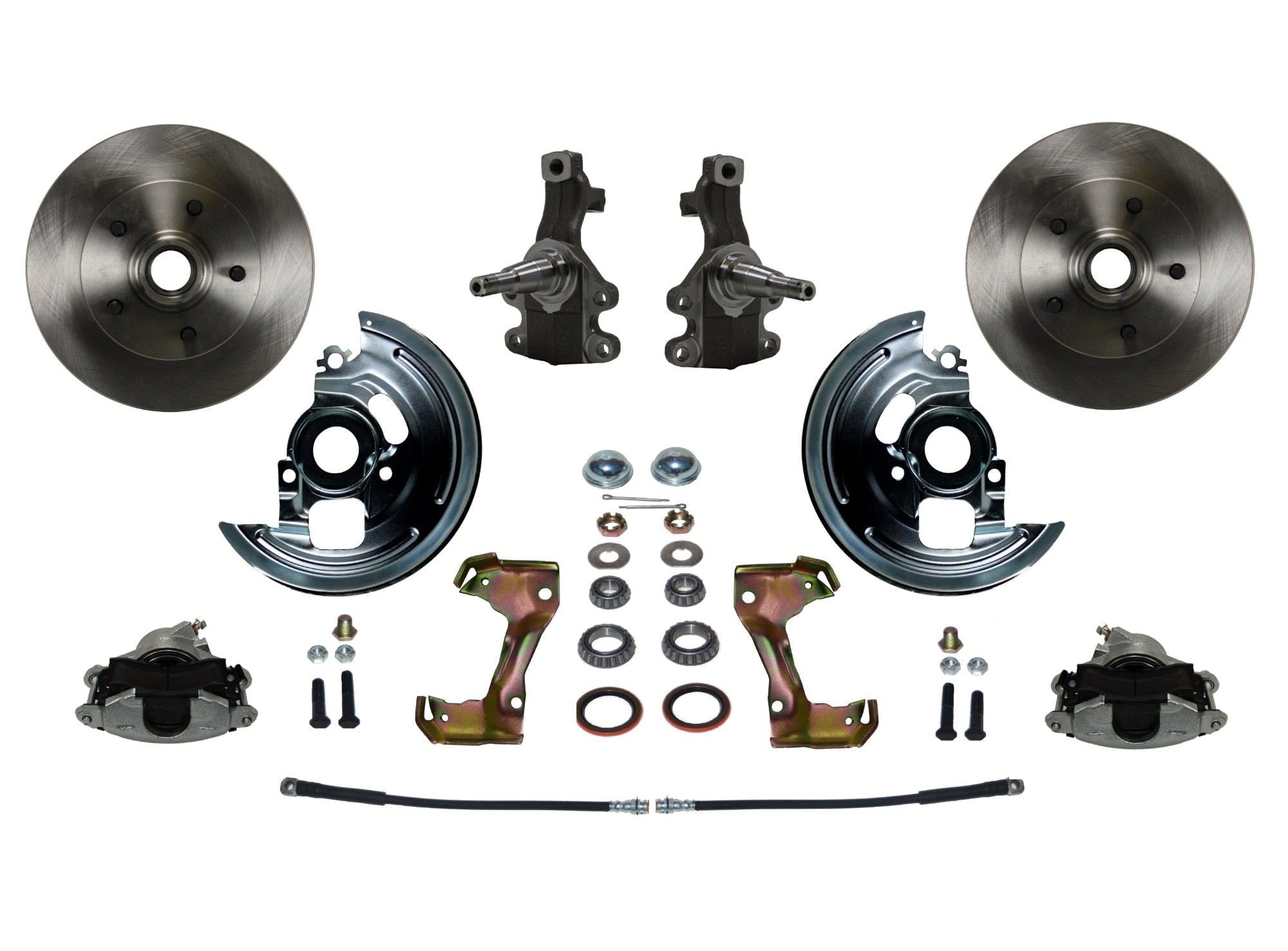 Spindle Mount Kit LEED BRAKES With 2" Drop Spindle