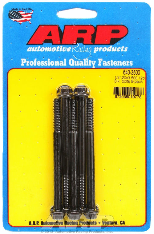 Black ARP (640-3500) Oxide Bolt