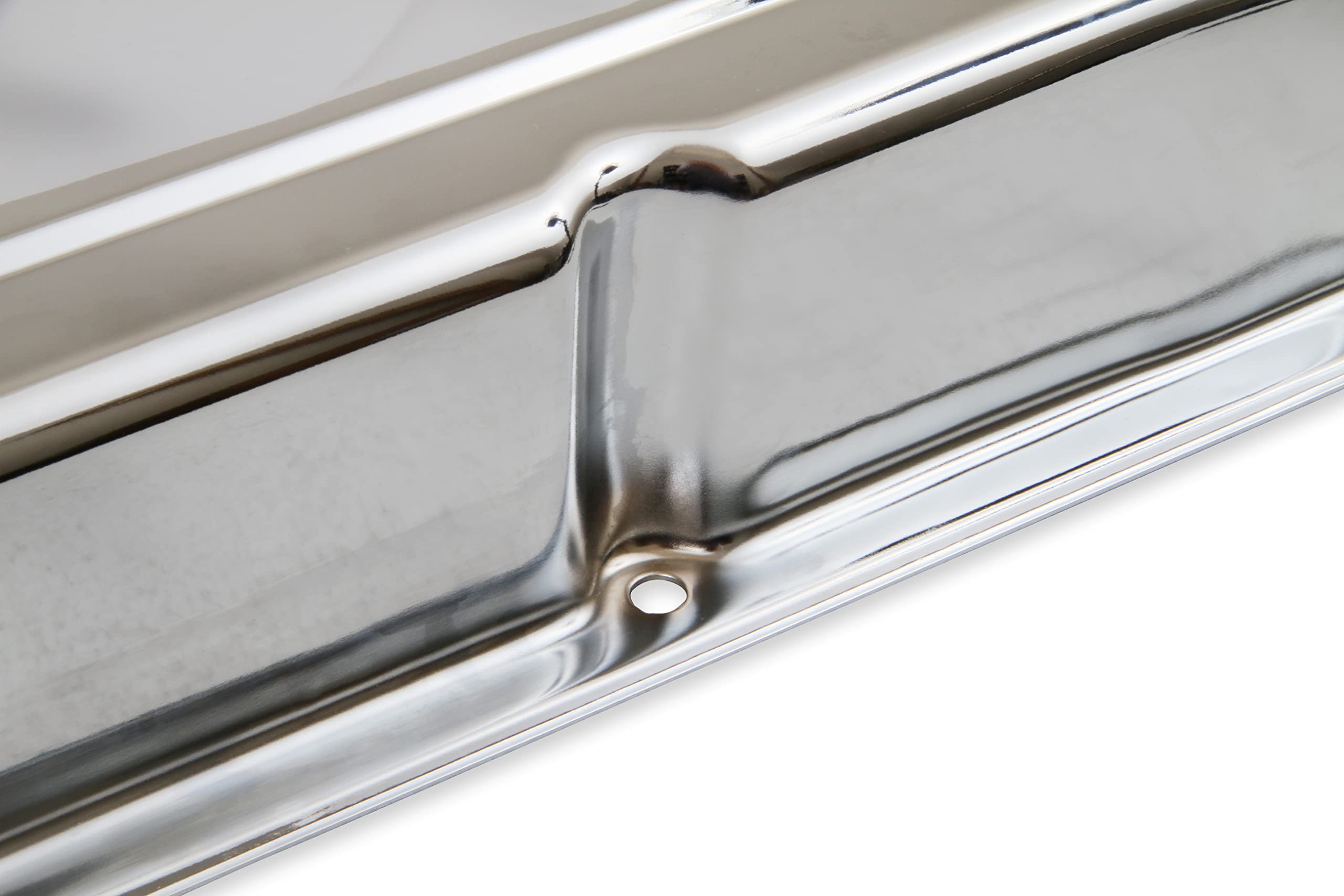 Chrome Valve Covers Mr. Gasket 9800 - Dual Cap Holes