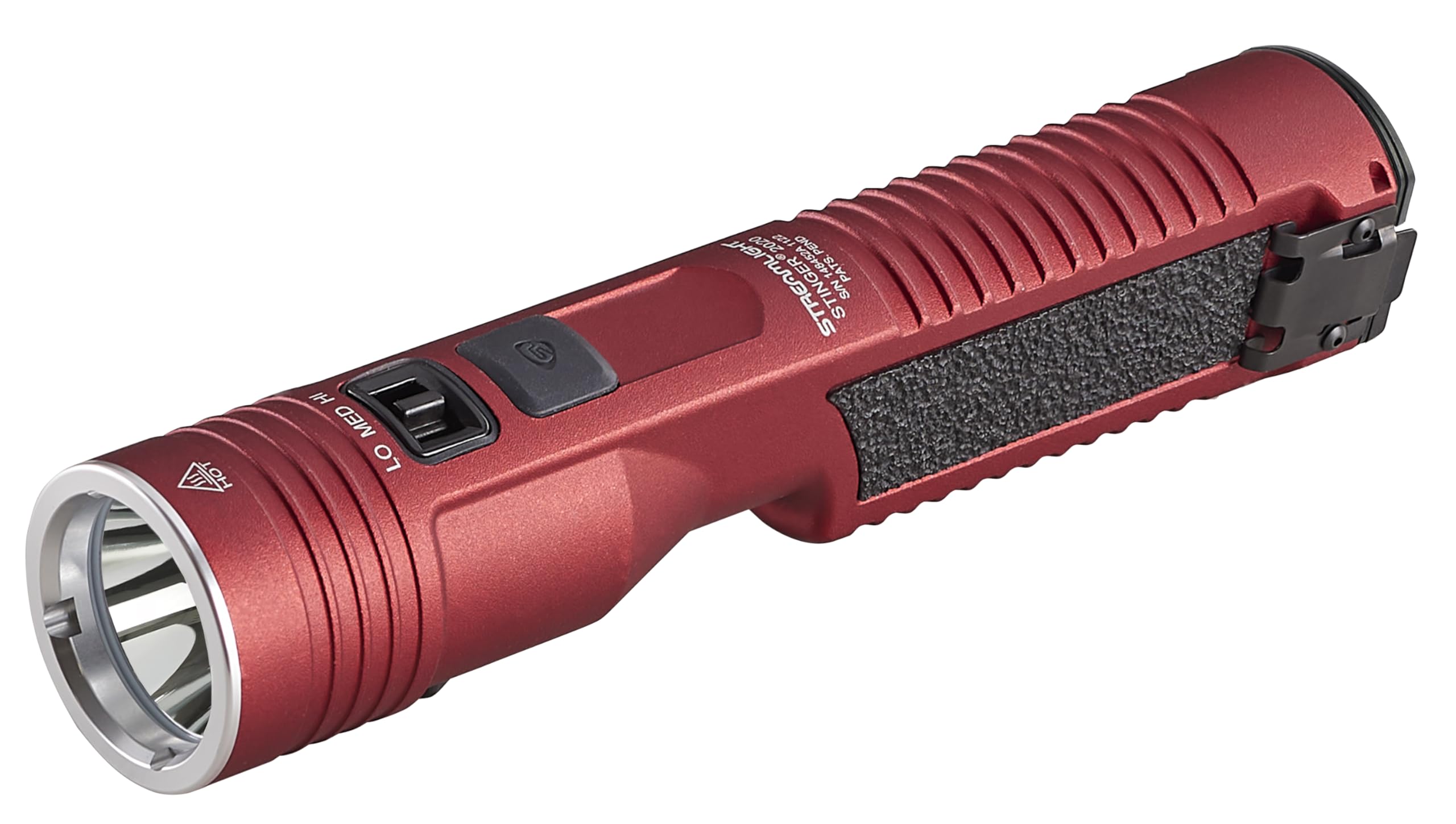 Streamlight 78120 2000-Lumen Stinger 2020 Rechargeable Professional Flashlight with Y USB Cord and Without Charger, Red