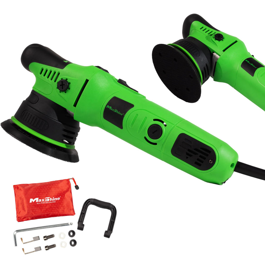 Maxshine M8S V2 G Dual Action Polisher | 5” Plate, 8mm Throw, 1000W Motor, 6-Speed, 6500 RPM | Corded Electric Polisher for Auto, Boat & Marine Detailing, Scratch Removal & Paint Correction