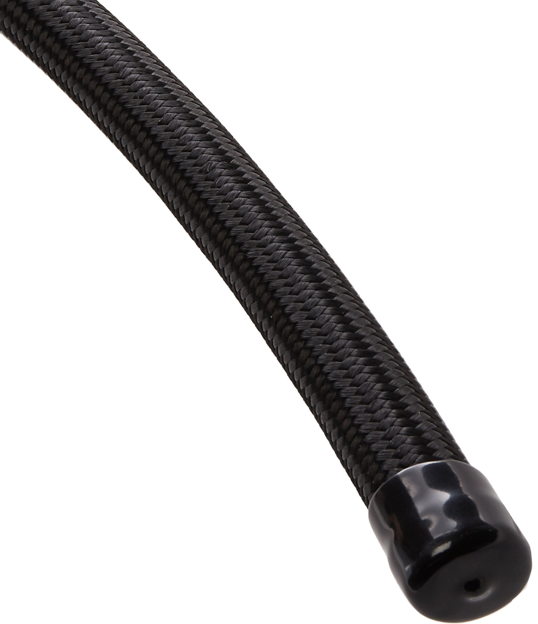 Black Nylo n Braided Flex Hose - 20ft Roll -10