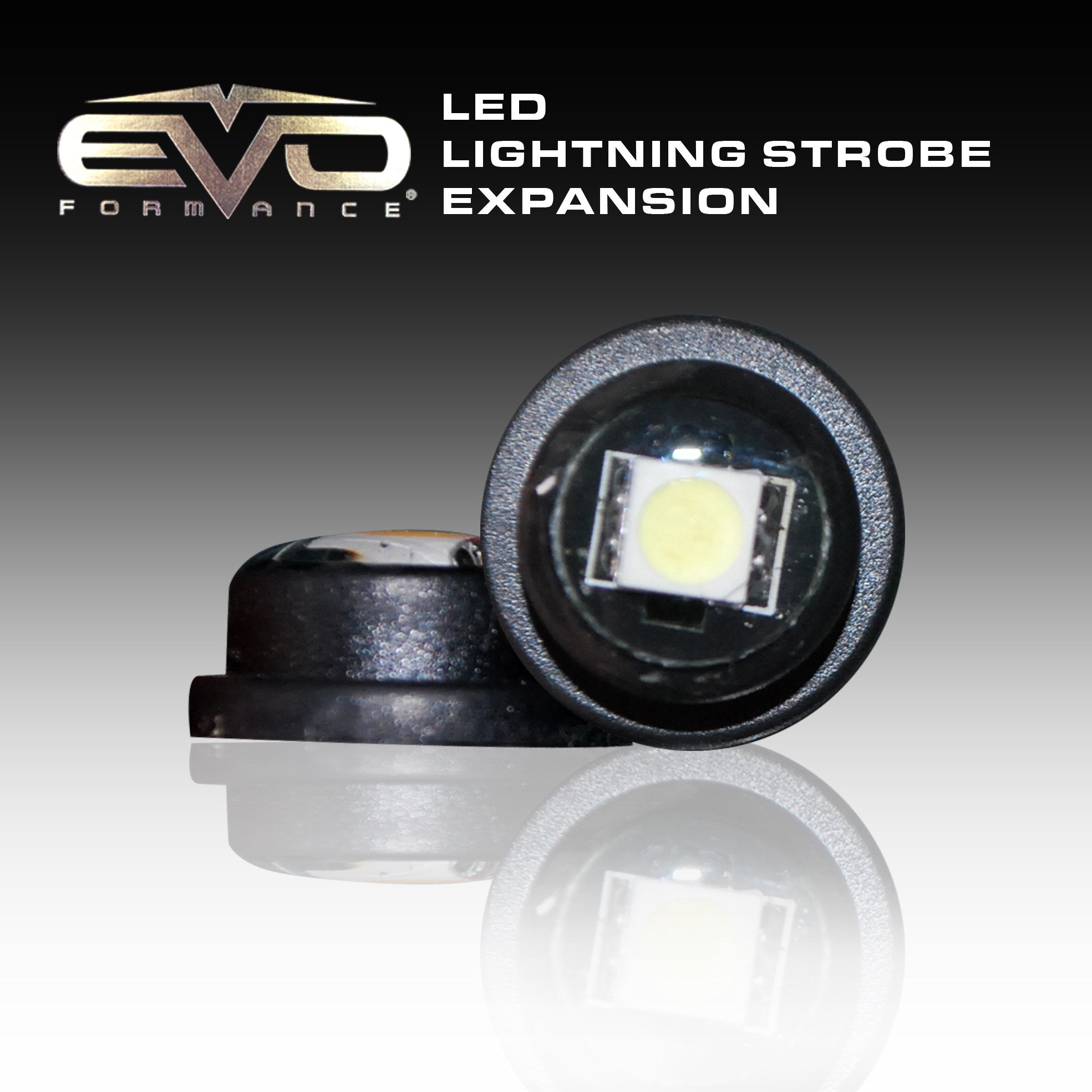 EVO Formance CIPA 93188 LED Cop Strobes Pack of 2 - Amber