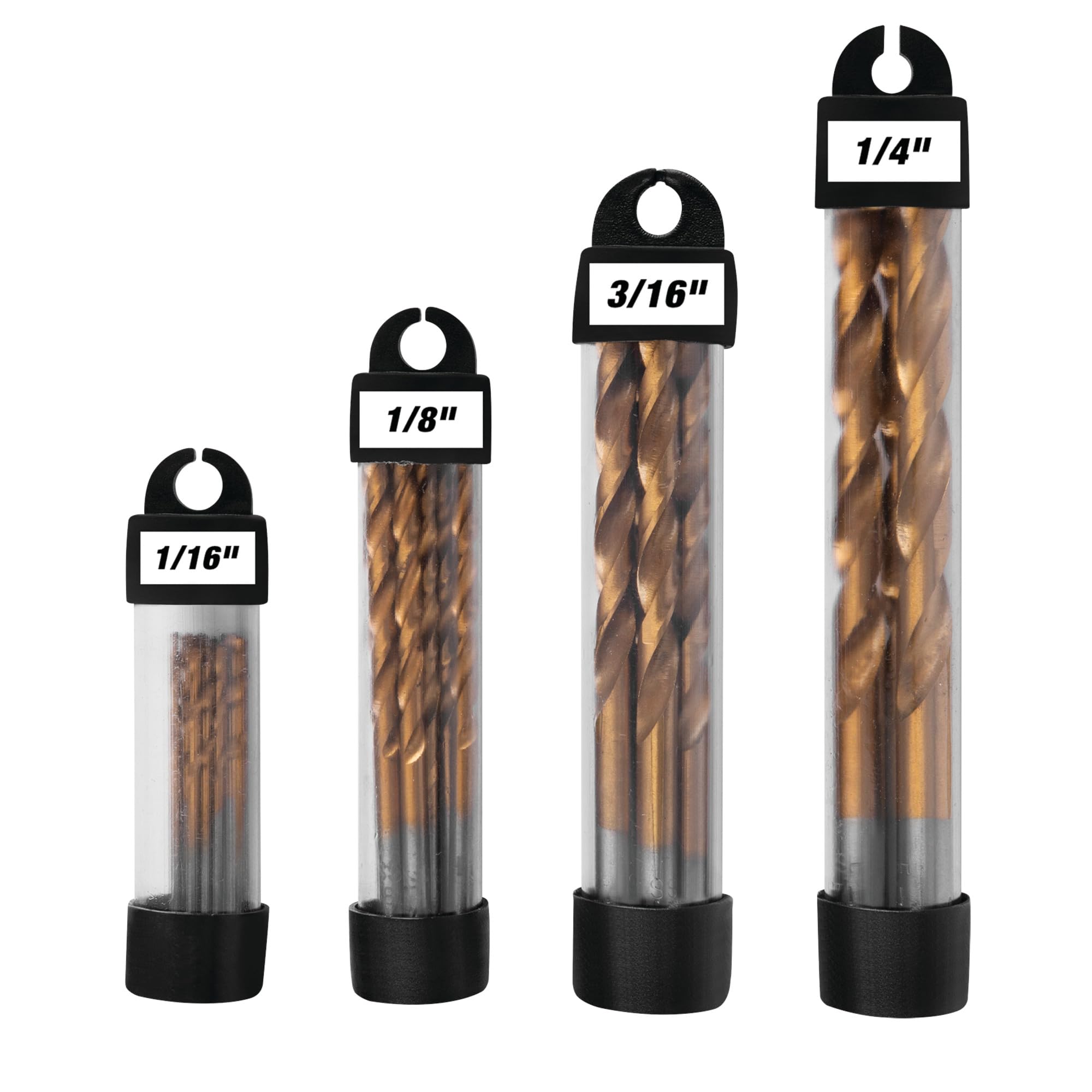 W9009 Performance Tool Titanium-Oxide 118 Degree Drill Bit Set (30 Pieces)