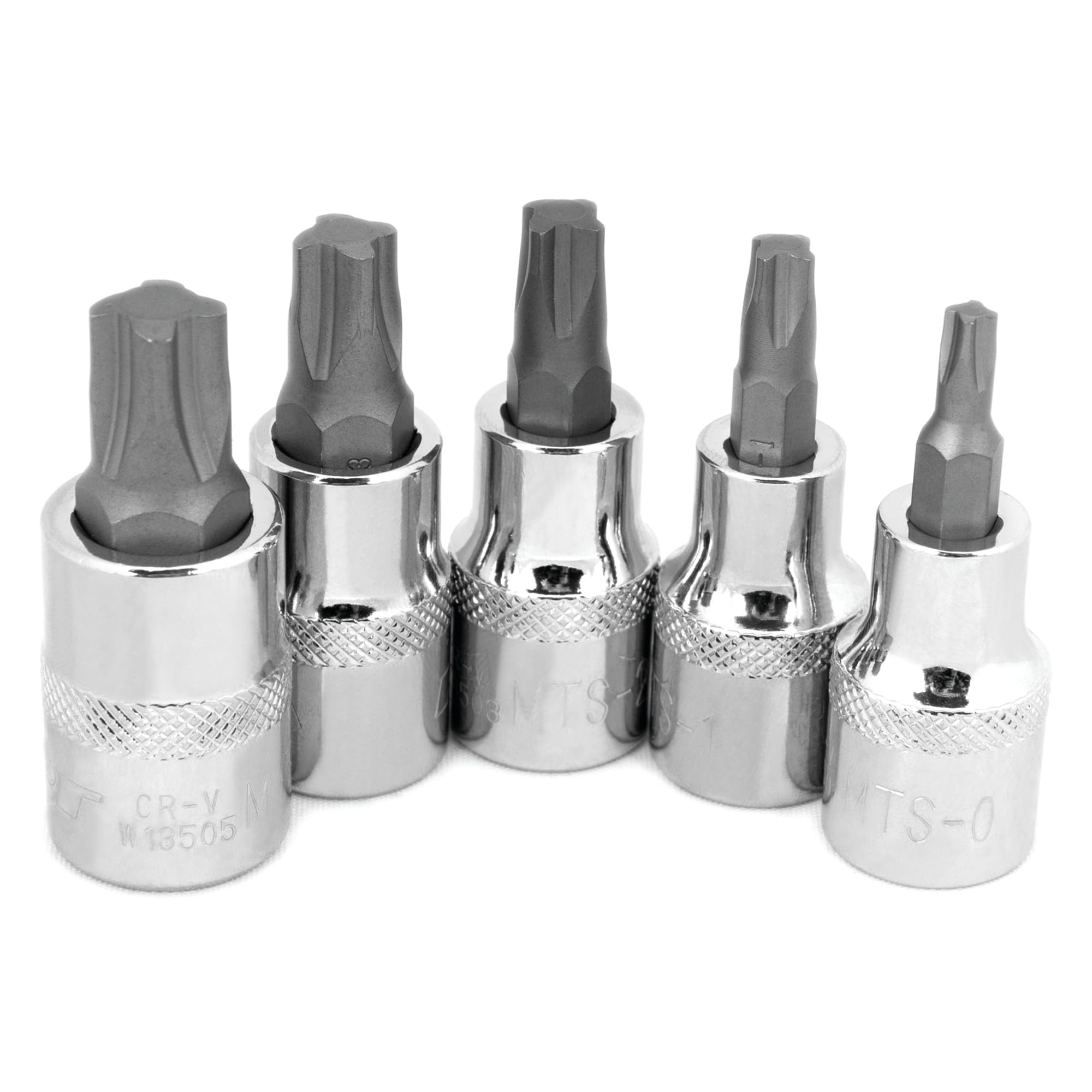 W13500 Performance Tool Mortorq Bit Socket Set, 5Pc - Professional Grade Torx Fastener Kit for Automotive and Industrial Applications