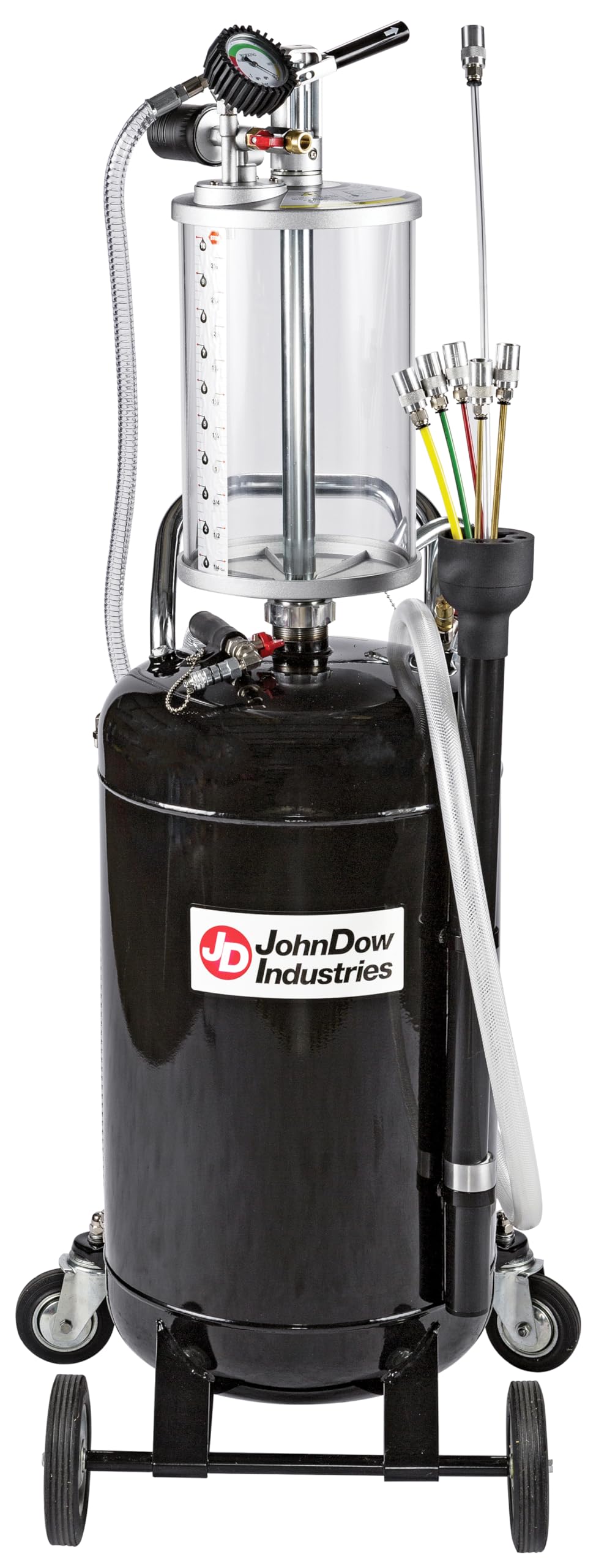 20-Gallon JohnDow JDI-20EV-B Steel Fluid Evacuator W/Bowl