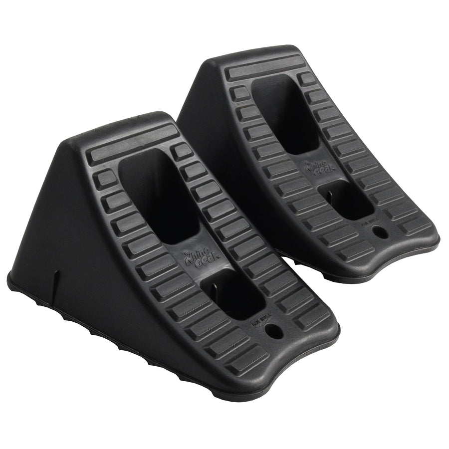 Heavy Duty Hopkins FloTool Wheel Chock, (Pack of 2) 11930MI