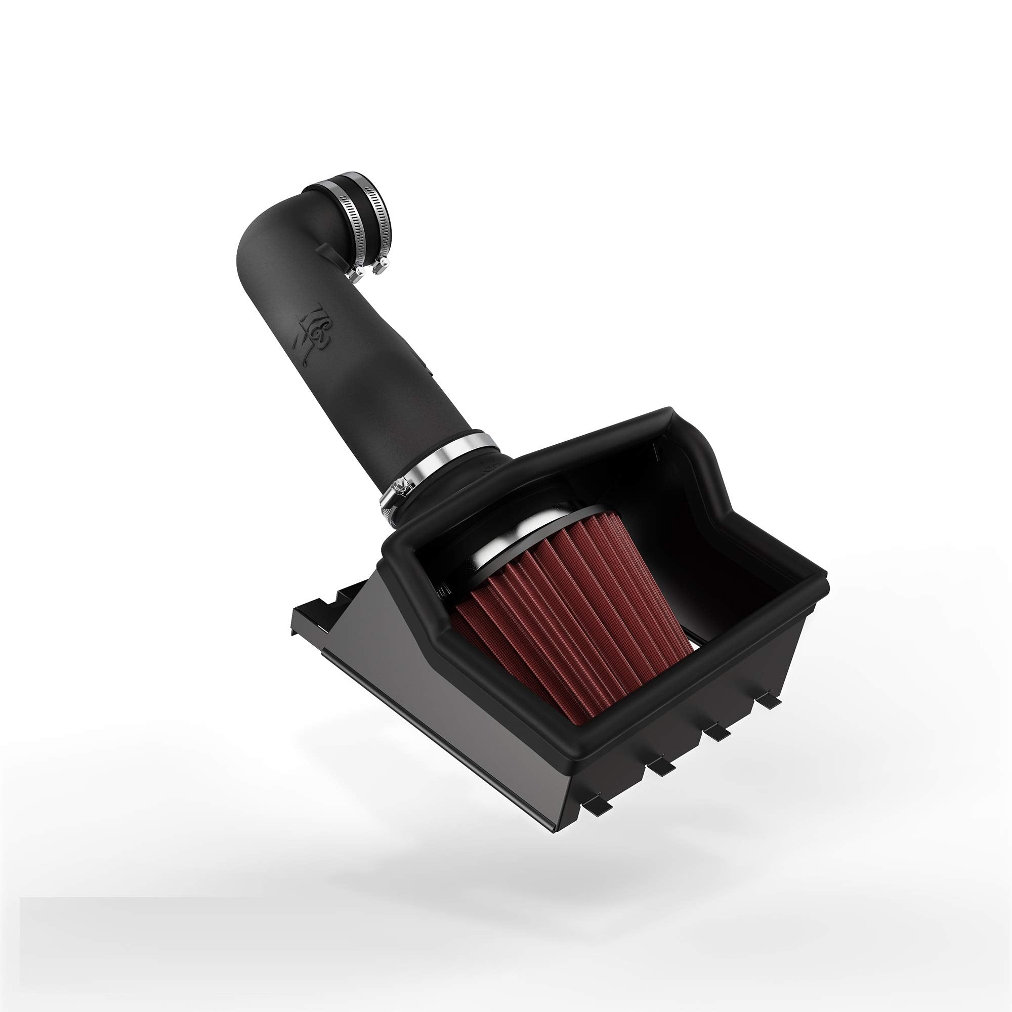Cold Air Intake System K&N: High-Flow Air Filter, Increase Performance & Towing: Compatible with 2011-2014 FORD F150, 57-2581