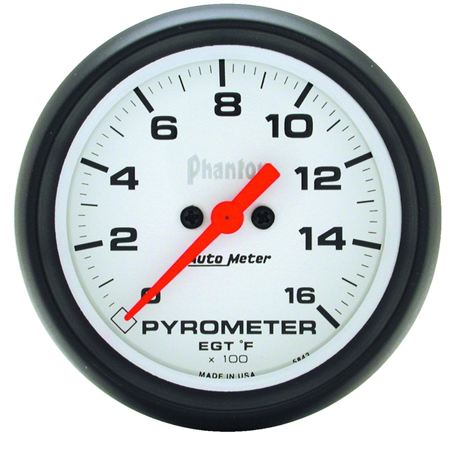 2-5/8" Auto Meter Phantom Electric Pyrometer (0-1600 Degree F, 66.7mm)