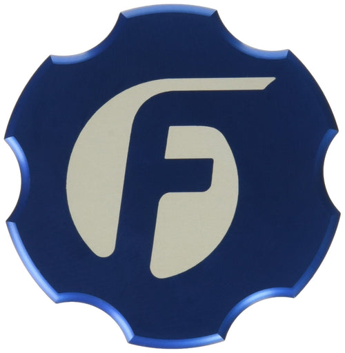 Fleece Performance FPE-OC-CR-F-BLU Billet Oil Cap Cover (03-20016 Cummins Billet Oil Cap Cover - Blue)