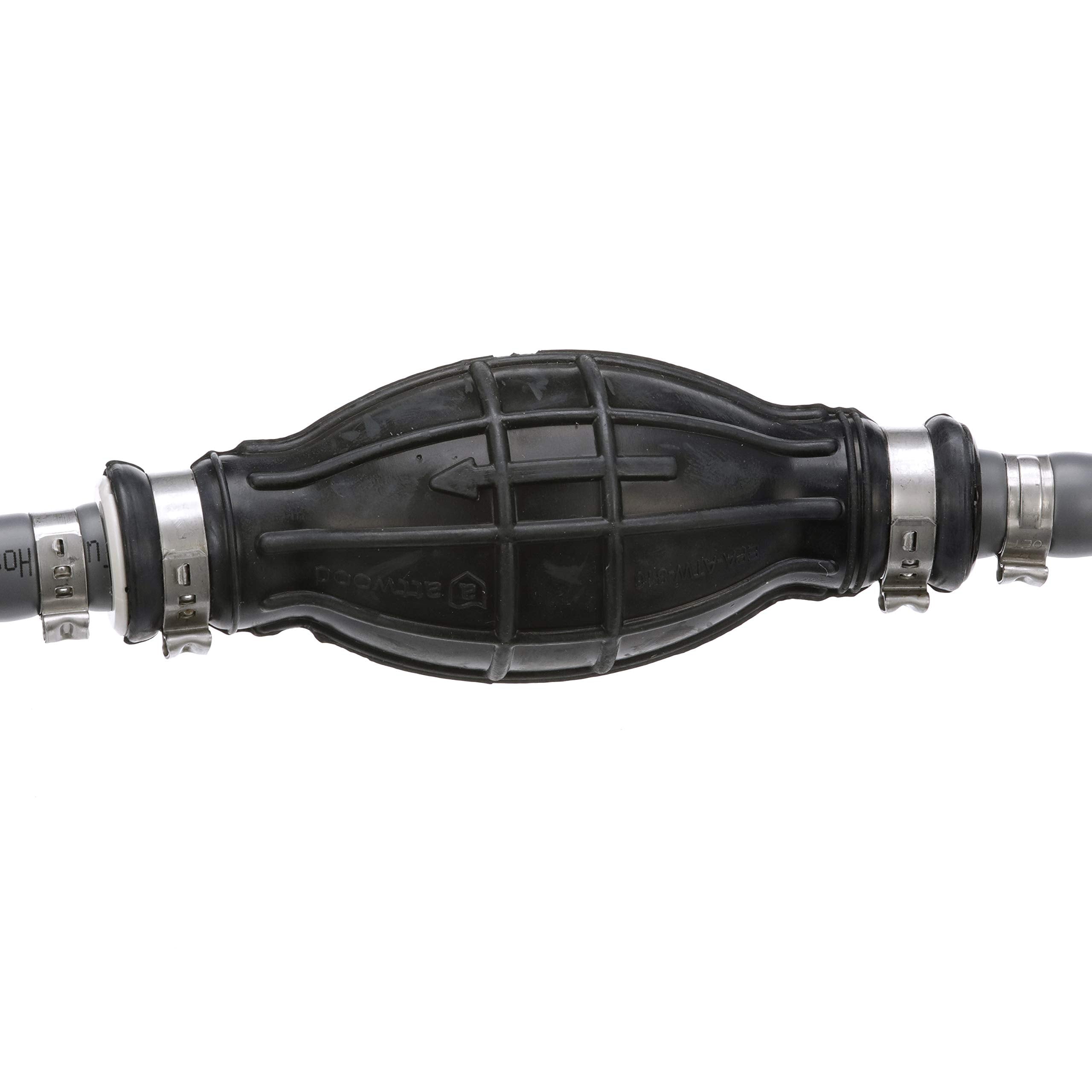 Honda Attwood 93806HUS7 Fuel Line Kit, 6 Feet Long, 3/8-Inch Diameter, Multi-Layer Low-Permeation Primer Bulb