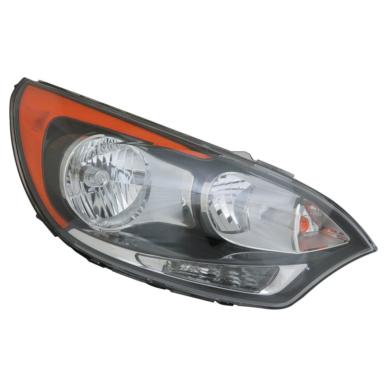 Right TYC Headlight Assembly Compatible with 2012-2017 Kia Rio5