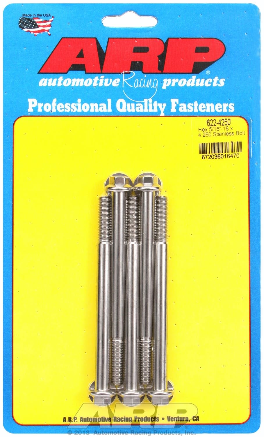 Hex Bolt ARP (622-4250), Stainless Steel