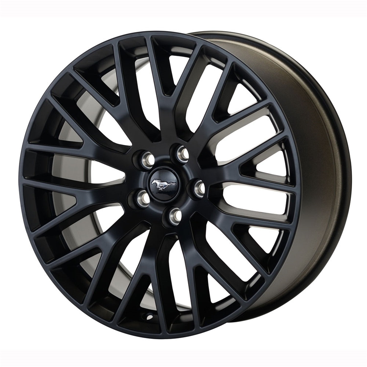 2015-2017 Ford Racing Mustang GT Performance Pack Front Wheel 19 x 9in - Matte Black