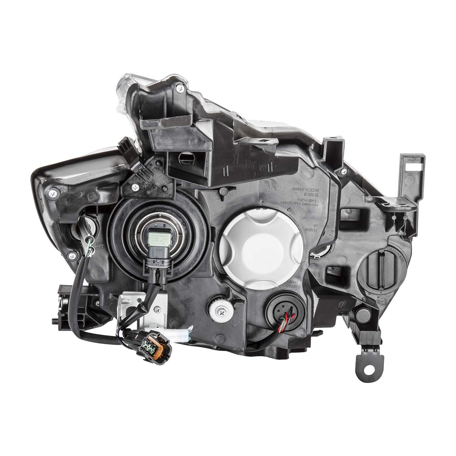 Left TYC Headlight Assembly Compatible with 2017-2017 Nissan Murano