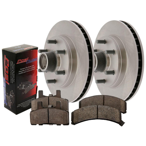 Posi Quiet Brake Pads Centric 907.65033 with C Tek Brake Rotors