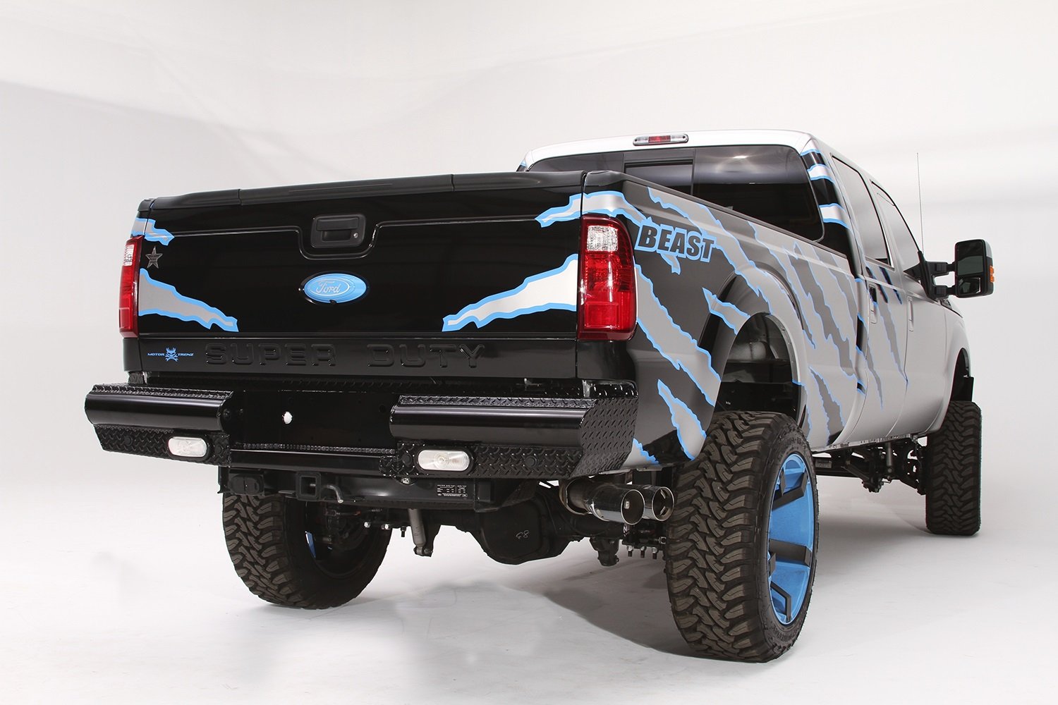 Rear Fab Fours Bumper FS08T13501
