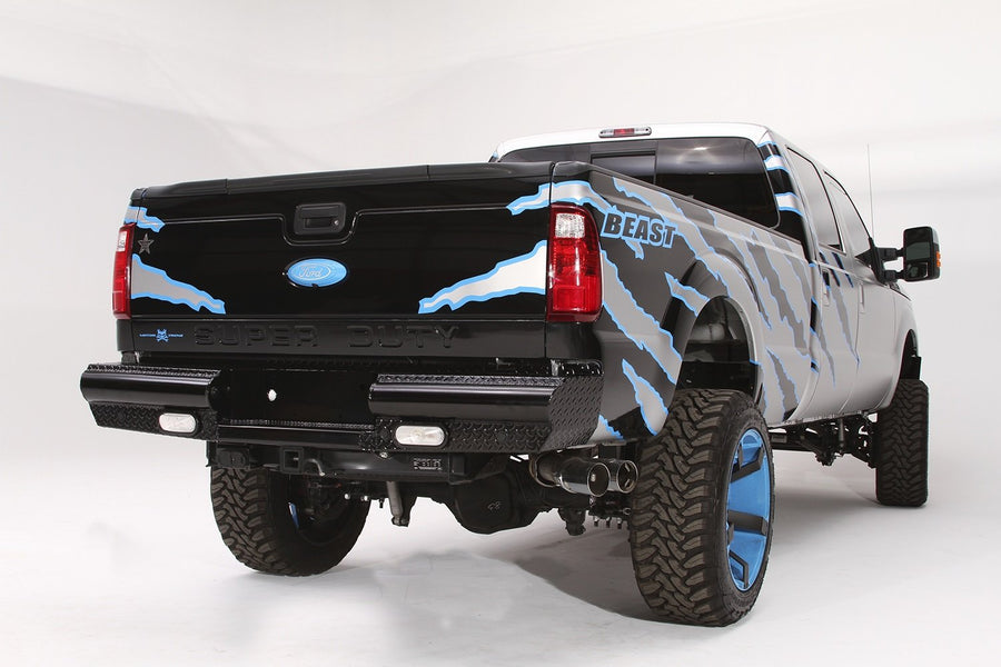 Rear Fab Fours Bumper FS08T13501