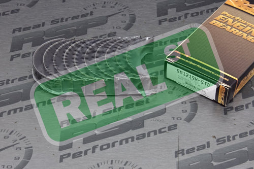Main Bearing ACL 5M1219H-STD (5M1219H-Std s; Tri-Metal; Upper & Lower; For Engines Equipped W/Thrust washers), 1 Pack