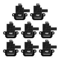 Blaster Series MSD 826283 Ignition Coils, Black, 8-Pack