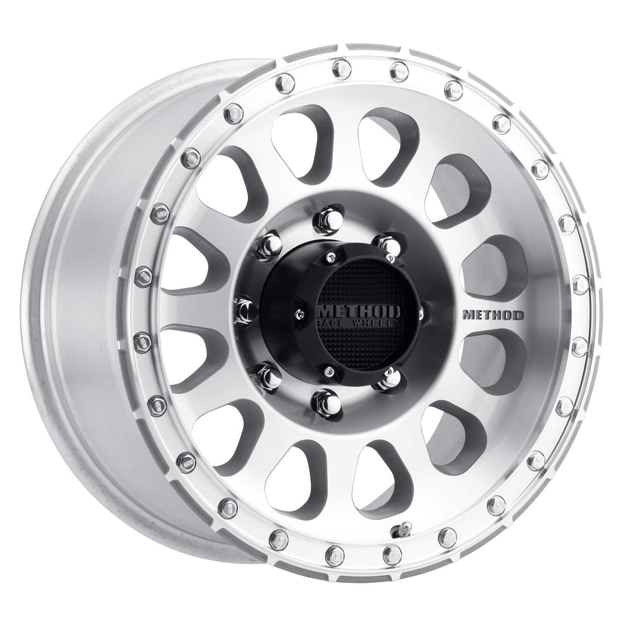 Method Race Wheels 17x8.5" Machined/Clear Coat 8x6.5", 0mm offset 4.75" Backspace, MR31578580300