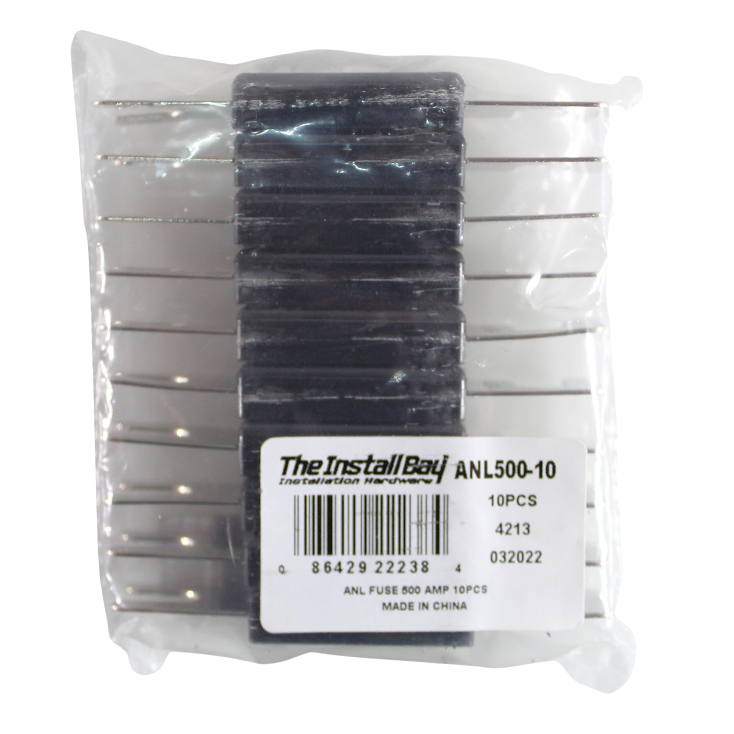 ANL50010 by Metra ANL 500 Amp Fuse 10 Pack for Marine Solar Car Audio and More