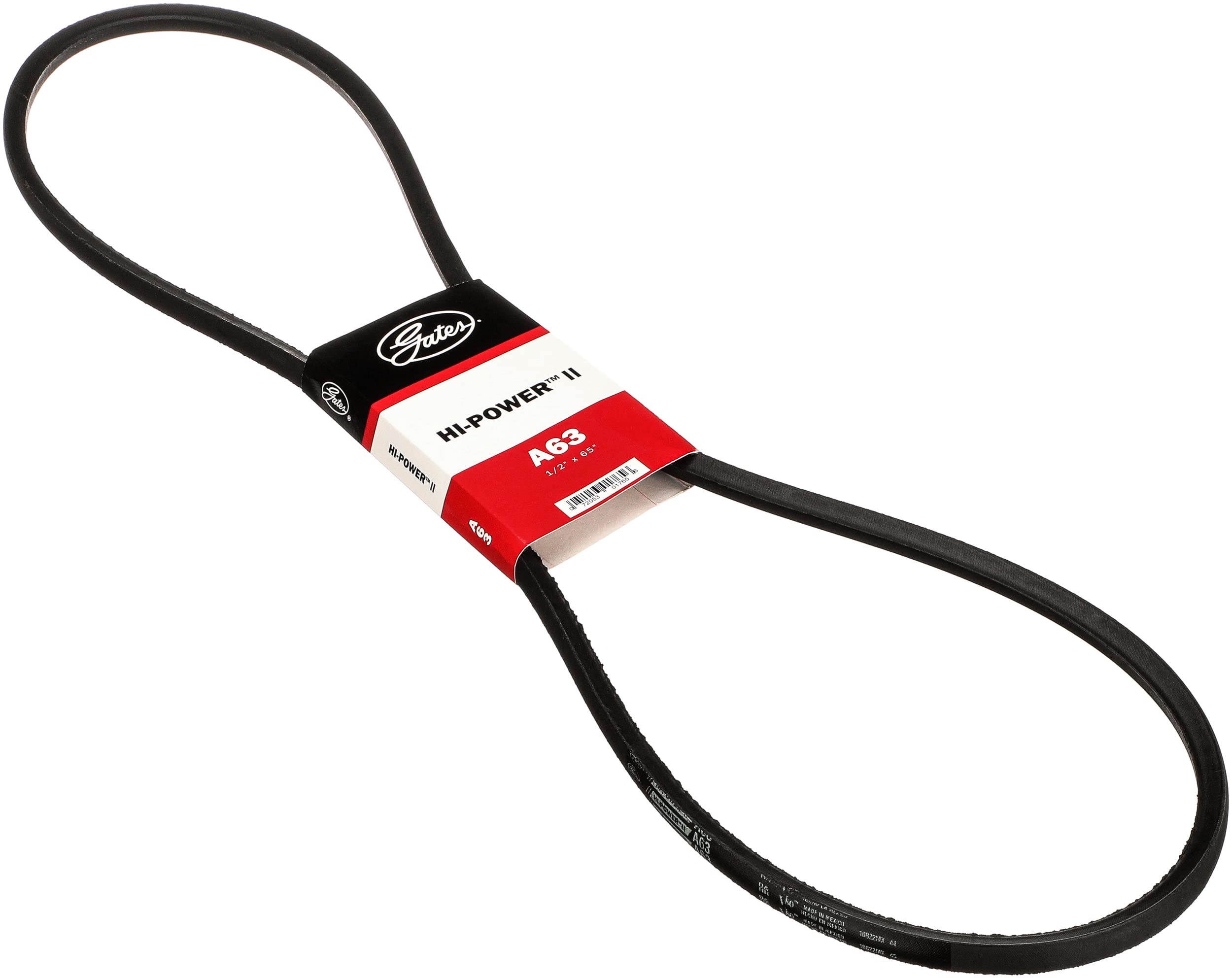 Hi Power Ii Gates A63 Classical Section Wrapped V Belt