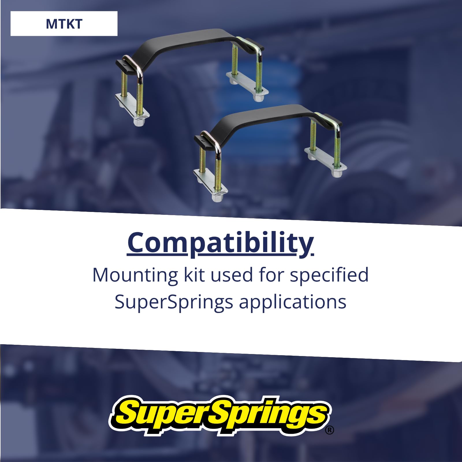 Mounting kit SuperSprings International, Inc. for various applications