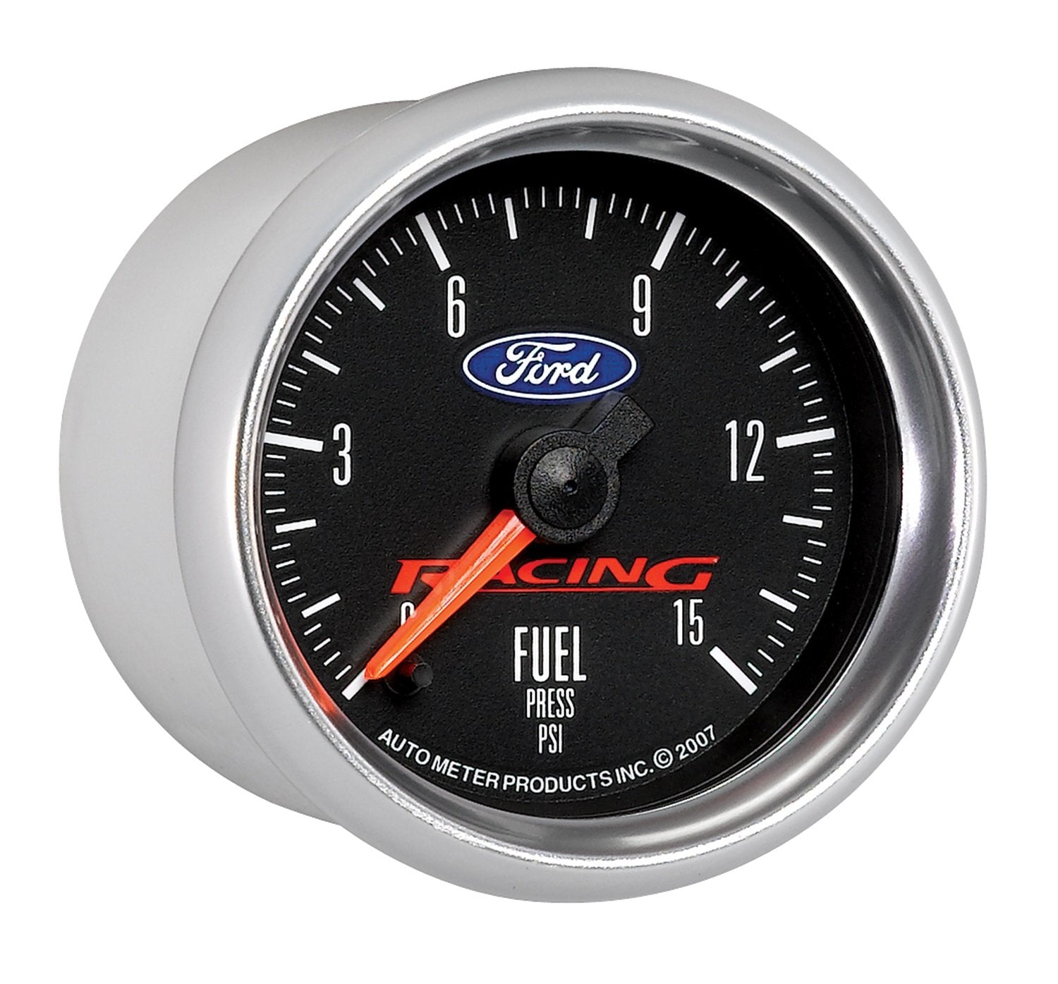 Auto Meter 2-1/16" 0-15 PSI Fuel Pressure Gauge for Ford Racing 880107