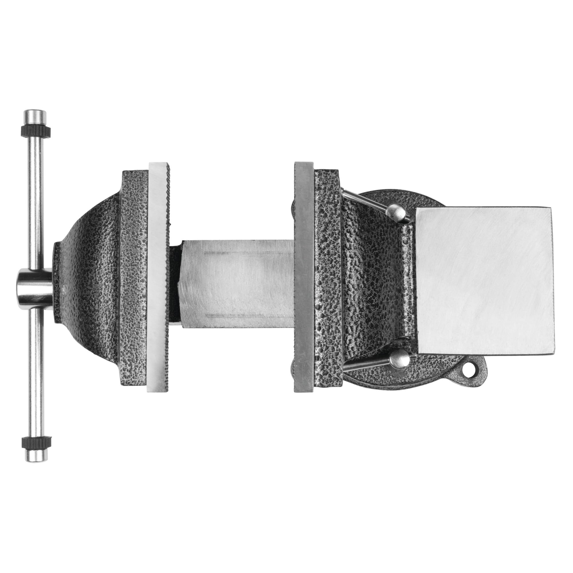 8-Inch Performance Tool MV8 Bench Vise Tough Powder Coating, 360 Degree Swivel (7-Inch Jaw Opening, 3-Inch Throat Depth)