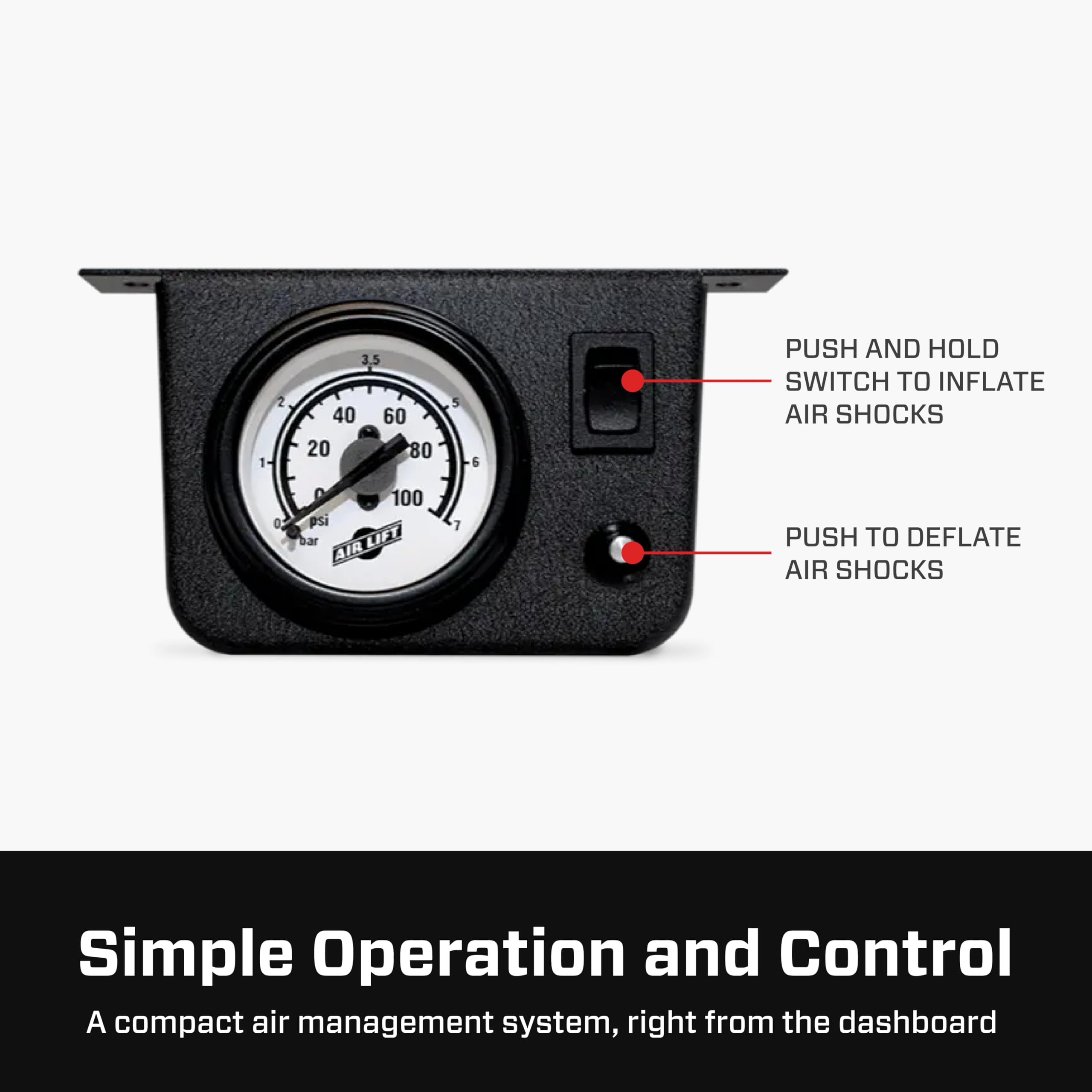 Load Controller II Air Lift On-Board Compressor System - 25592