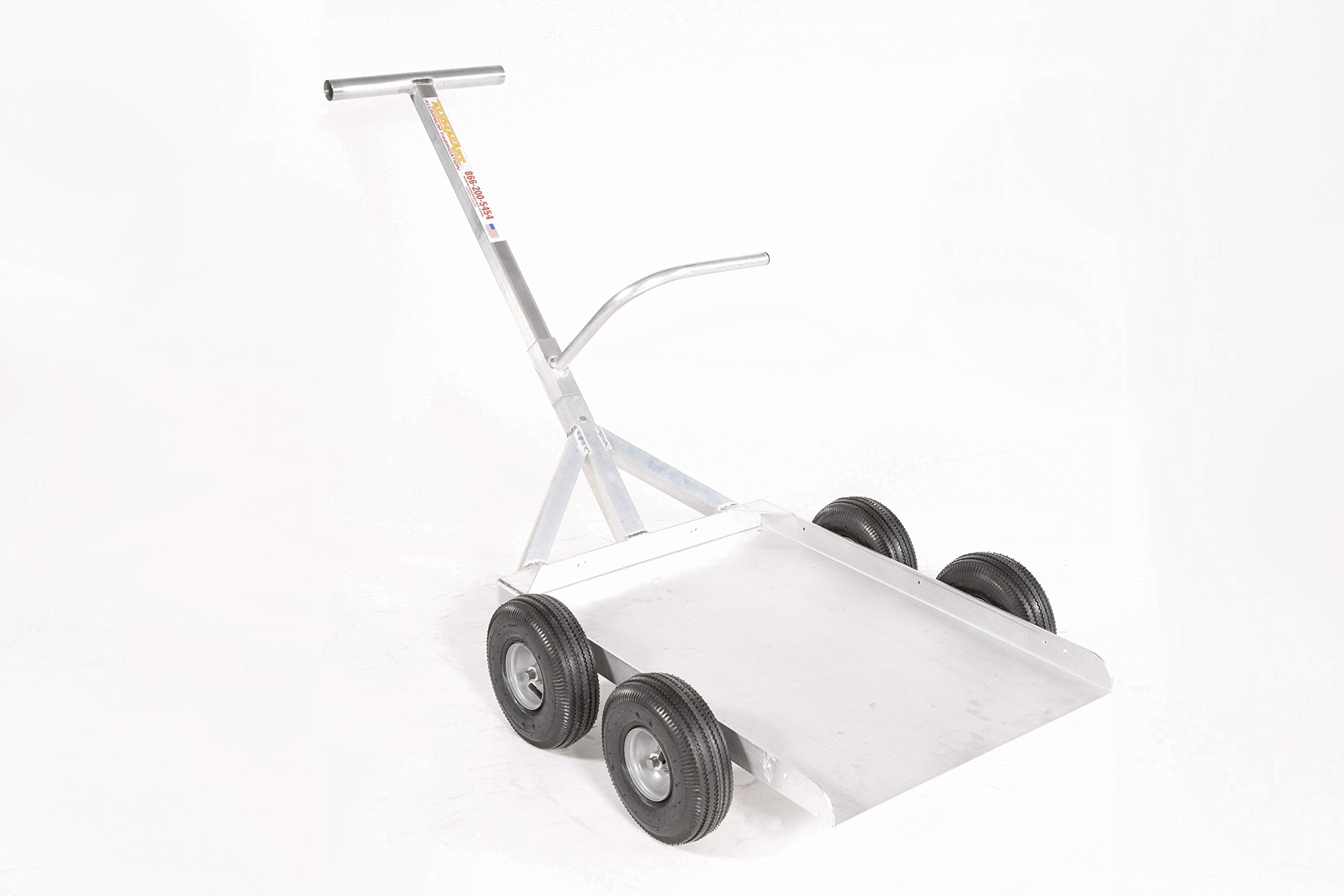 The Alumacart Patented was Designed to haul Large, Heavy & Bulky Items