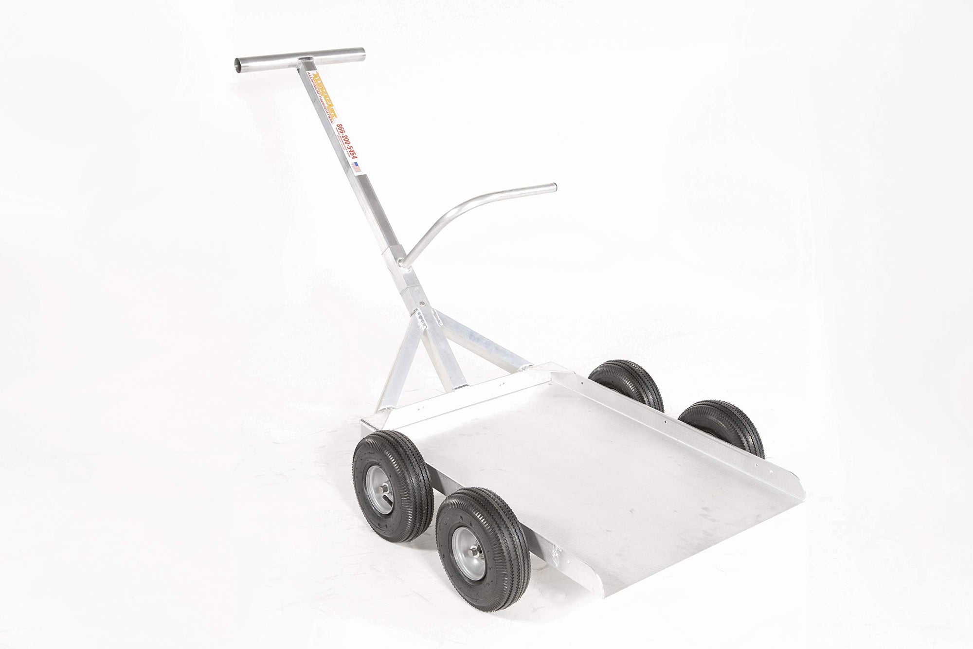The Alumacart Patented was Designed to haul Large, Heavy & Bulky Items
