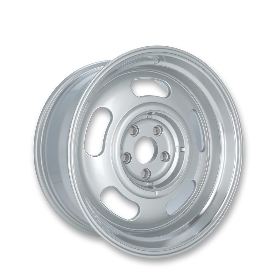 107 Series REV Wheels 107S-8806100 Rally 18x8-4.5 bs - 5x4.75/5x120.65 -Gray/Machine Lip