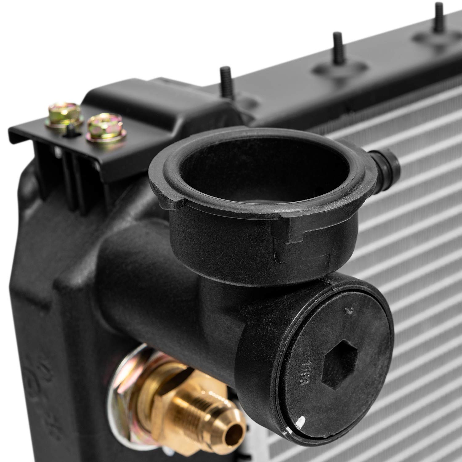 17101.21 | Omix-Ada | Radiator, 1 Row | OE Reference: 52080164AB | Fits 1991-2001 Jeep Cherokee 2.5L / 4.0L
