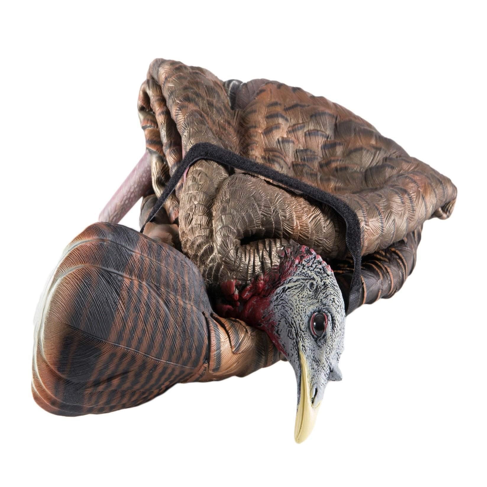 AVIAN-X Feeder LCD Turkey Hen Decoy | Durable Realistic Lifelike Collapsible Standing Hunting Decoy with Carry Bag & Stake, AVX8007
