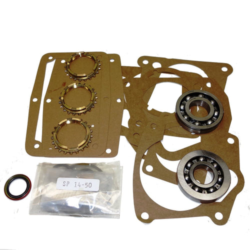 KIT T14 M/T '67-'75 3SPD, W/SYNCHROS