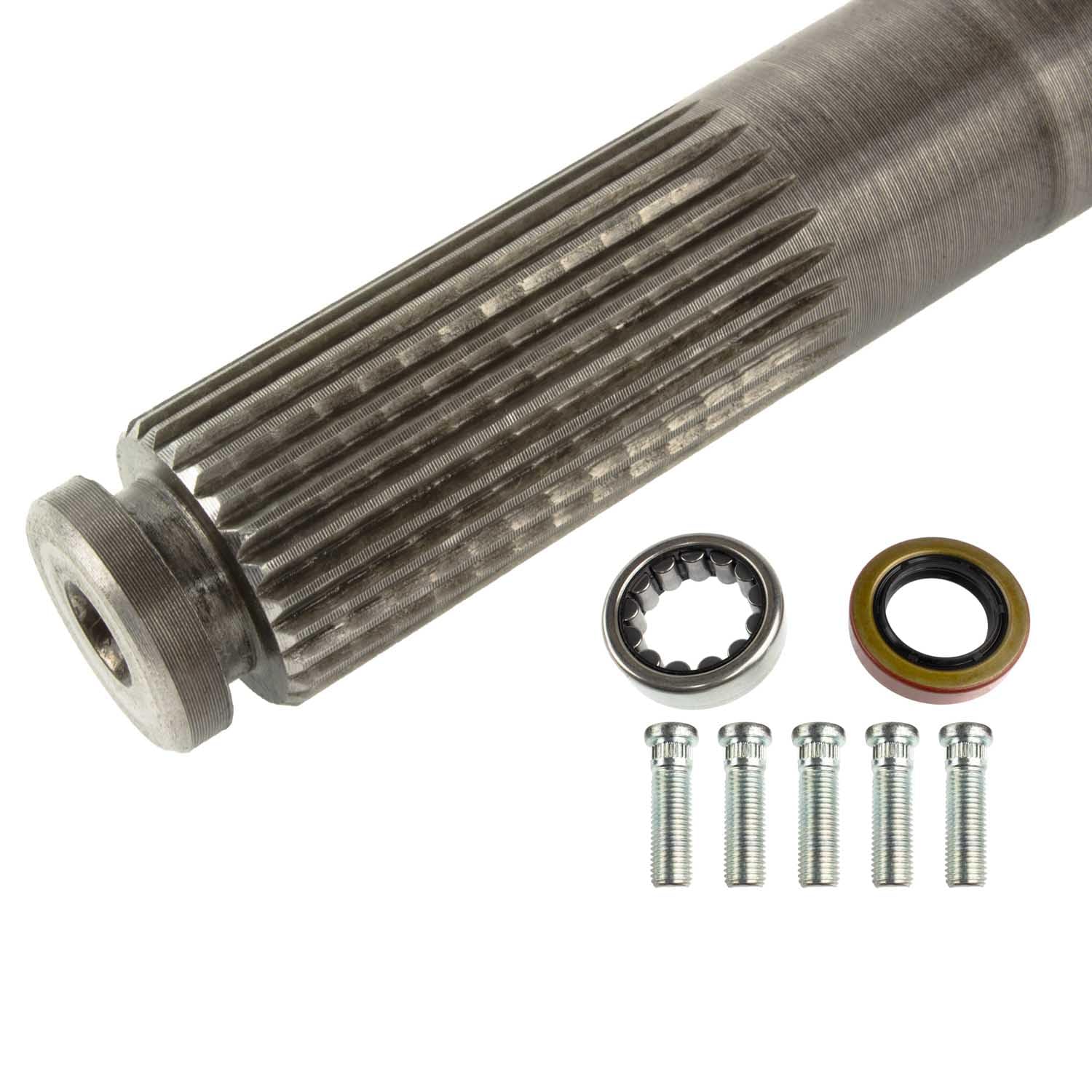 MG27108 TEN Factory Bolt Pattern Spline Drive Axle Shaft Assembly for GM 7.5, 26 Spline Details Left and Right - Fits Chevrolet S10 & GMC S15, Replaces Nitro AXG14035368, GM 14035368, EXCEL 92-25152