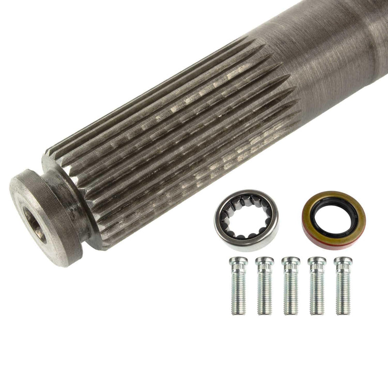 MG27108 TEN Factory Bolt Pattern Spline Drive Axle Shaft Assembly for GM 7.5, 26 Spline Details Left and Right - Fits Chevrolet S10 & GMC S15, Replaces Nitro AXG14035368, GM 14035368, EXCEL 92-25152