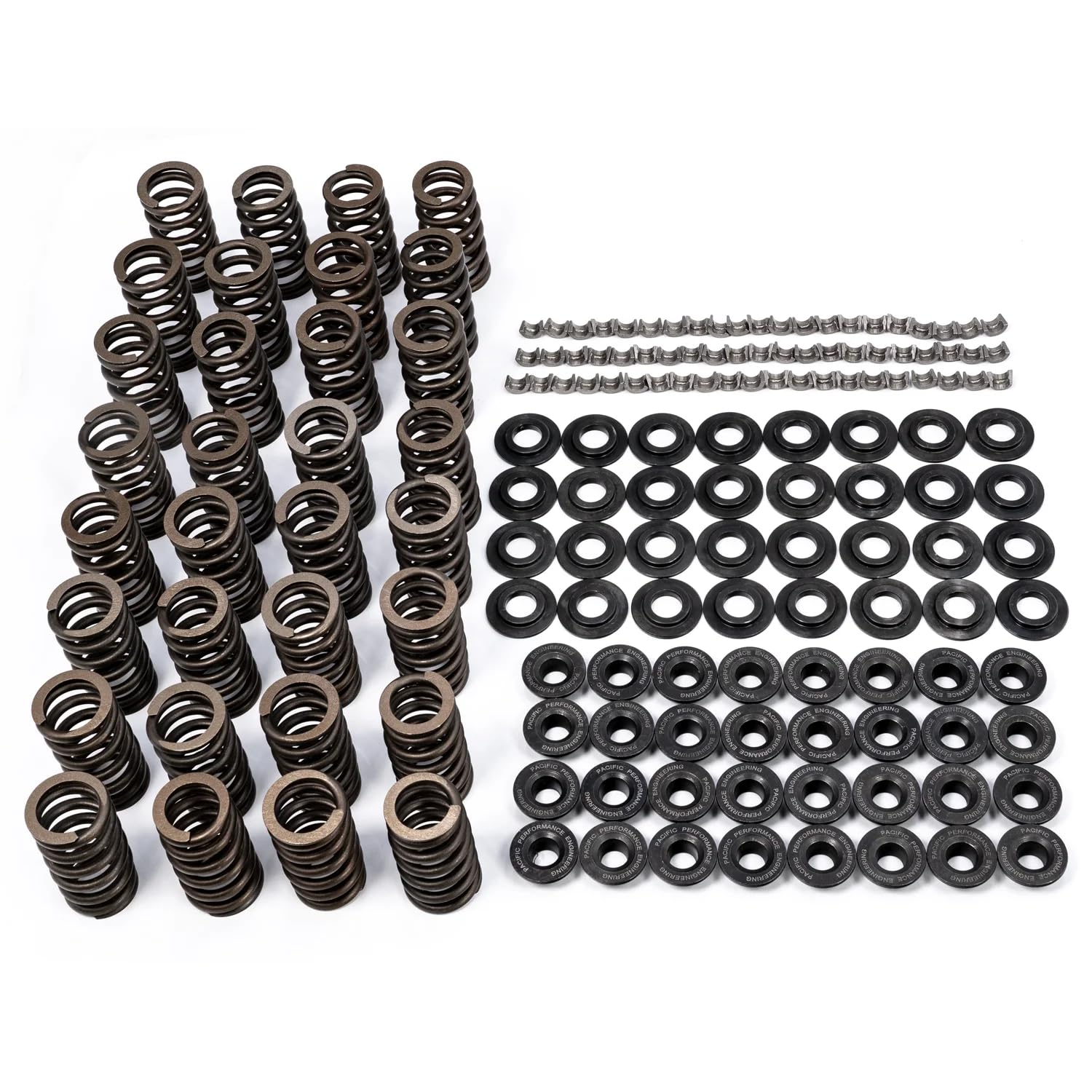 Performance Engineering Pacific 2001-2016 GM 6.6L Duramax Valve Springs, Retainers, and Keepers Complete Kit
