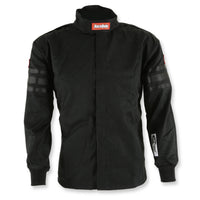 RaceQuip Fire Suit Jacket Racing Driver Single Layer SFI 3.2A/ 1 Black Junior Large 1969995