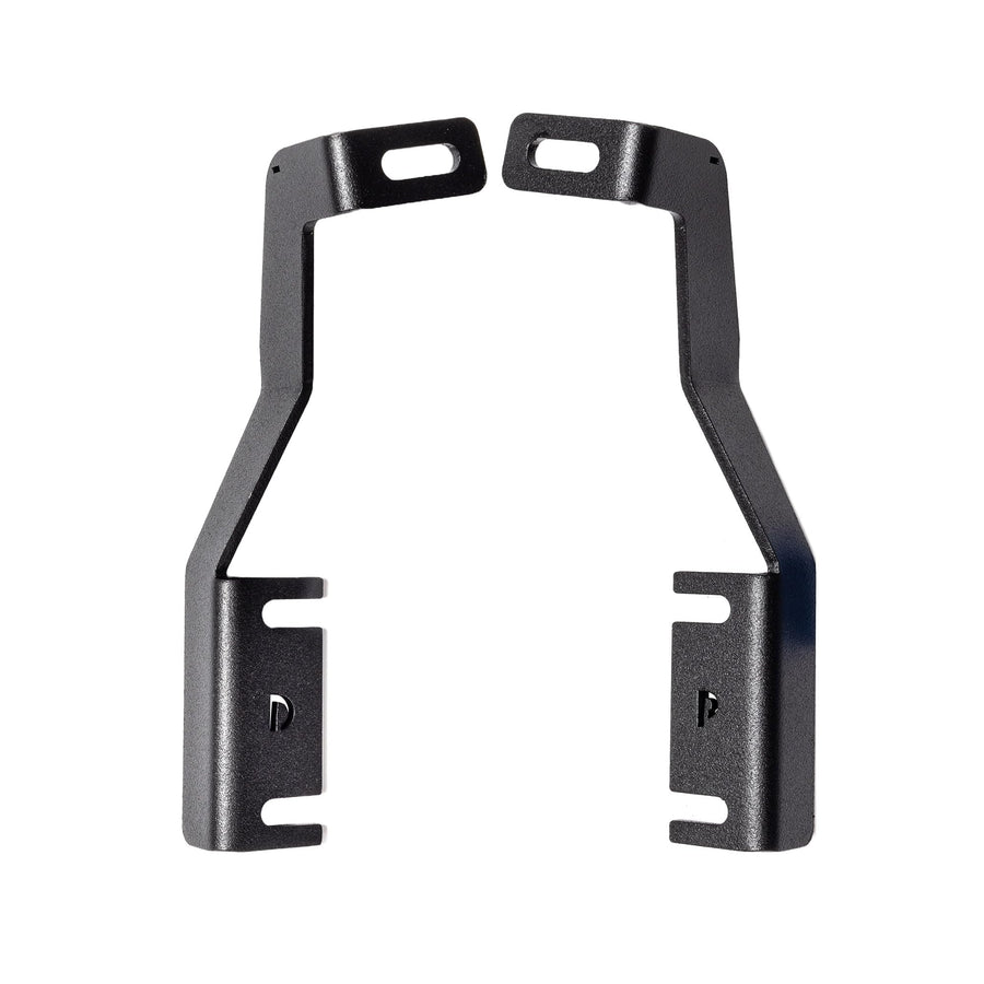 XE Go Rhino Hood Hinge Cube Light Mount | Mild Steel, Textured Black | 732330T | Fits 2022-2024 Nissan Frontier