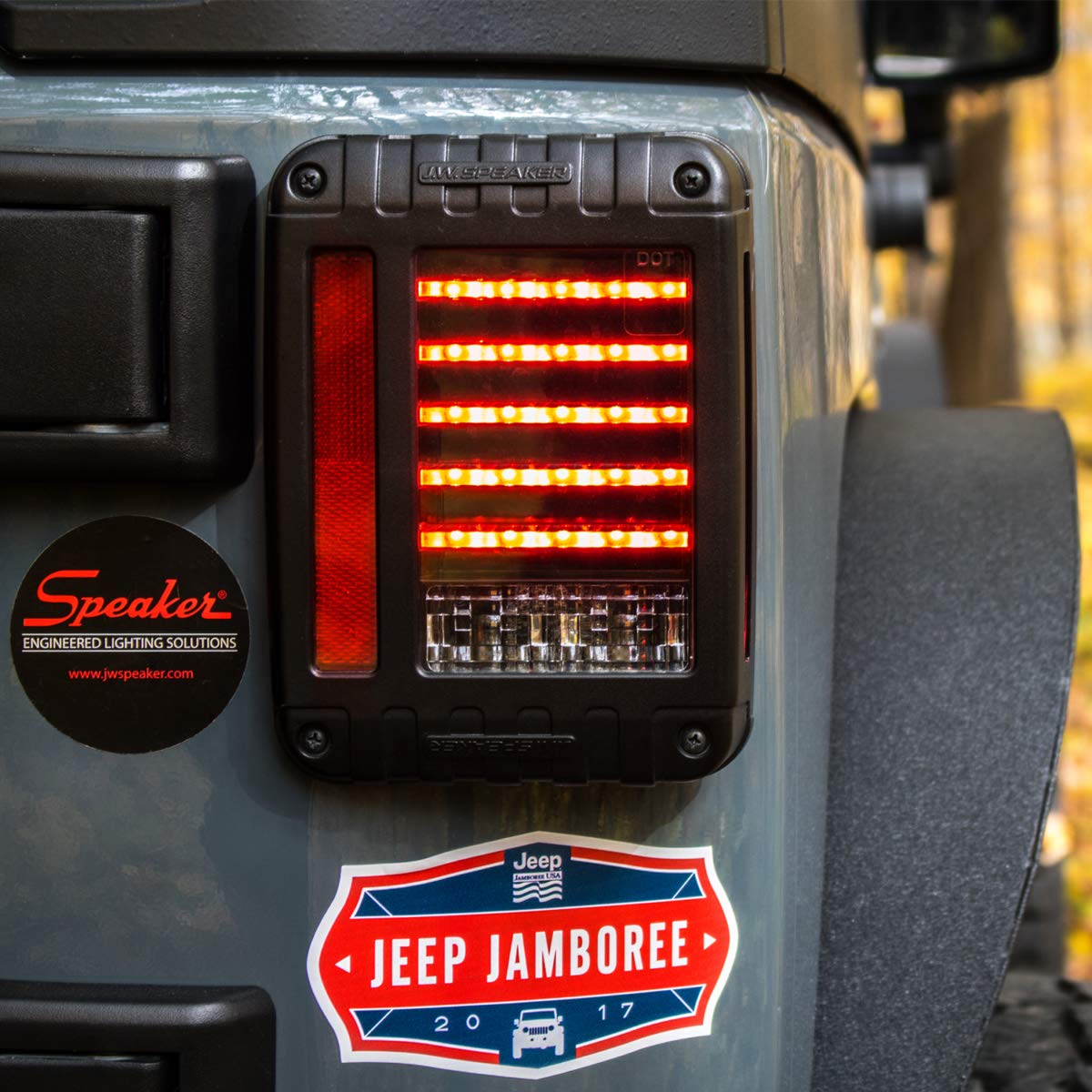 Jeep JW Speaker 279J ECE Tail Light Kit